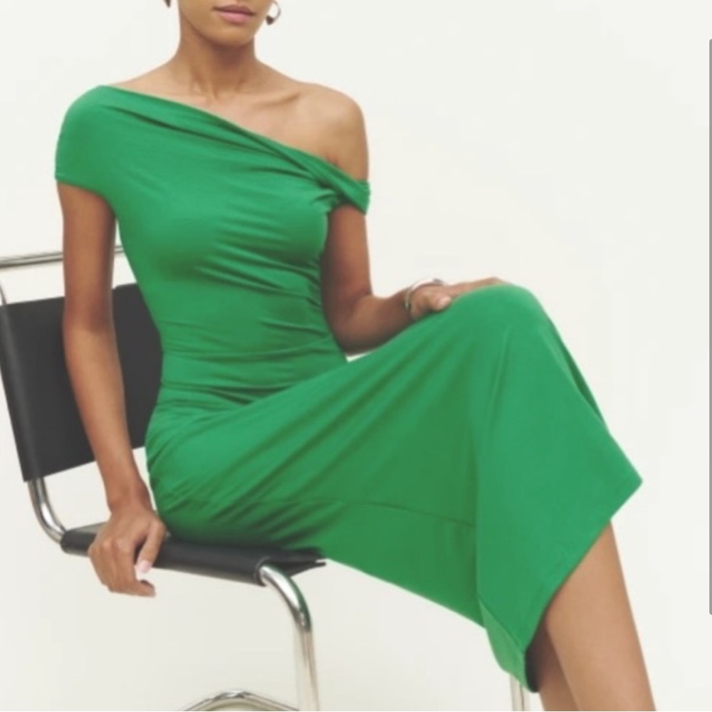 The Reformation Jamen Green Dress S Small NWT